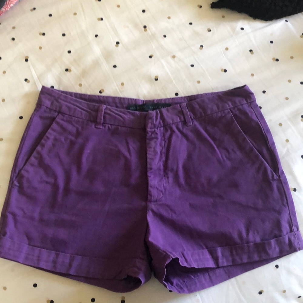 Zara basics shorts